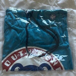 Blue South Bend Cubs Light Sweatshirt Graphic Hoodie XL Chicago Cubs